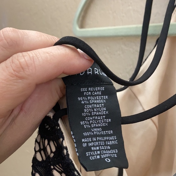 Black and Lace Special Occasion Dress - 0 - Picture 3 of 6